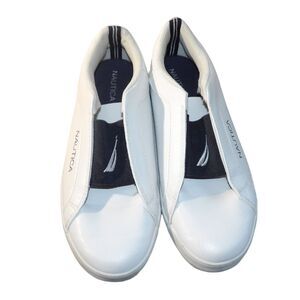 NAUTICA MEN'S SLIP ON OXFORD SIZE 9 SPINDRIFT CASUAL‎